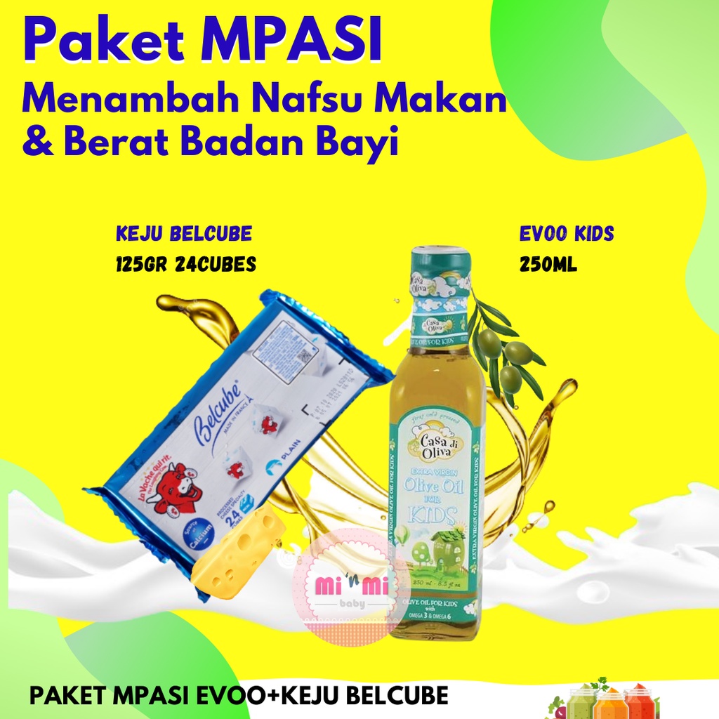 Paket  mpasi bayi 6 bulan paket mpasi bayi lengkap keju bayi keju mpasi bayi keju belcube minyak mpa