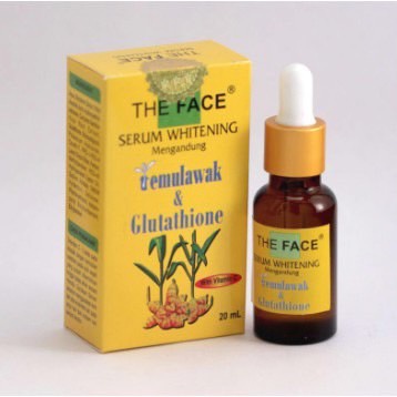 THE FACE Temulawak Whitening Serum with Glutathione 20ml