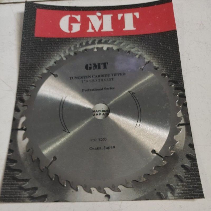 GMT mata cilcural saw 7x40T (tipis) / GMT Saw Blade 7x40T (tipis) / mata circle 7x40T