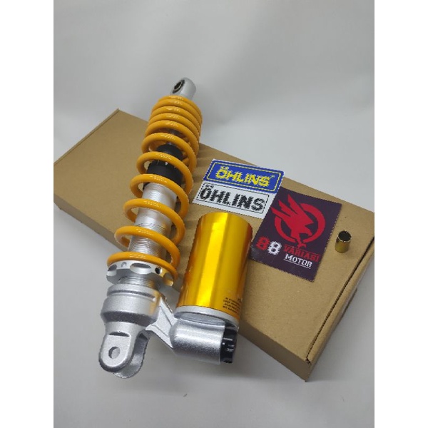 Shockbreaker Vario 330MM Yellow Gratis Stiker Olins - Shock Tabung Bawah Vario Ukuran 330