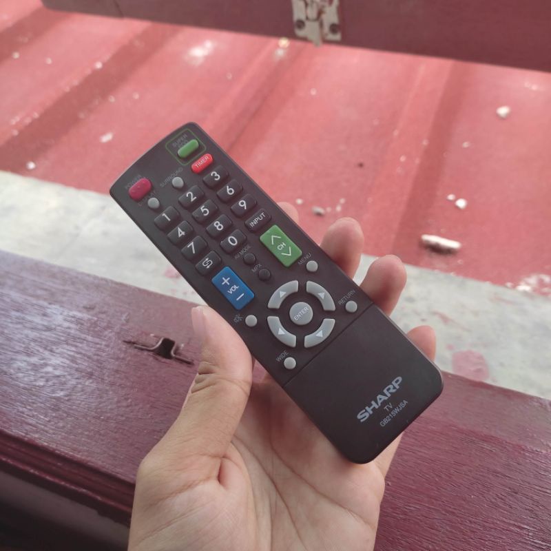 Remot SHARP LCD LED TV Terbaru GB215WJSA Original 100% - Remot SHARP - Remot SHARP AQUOS
