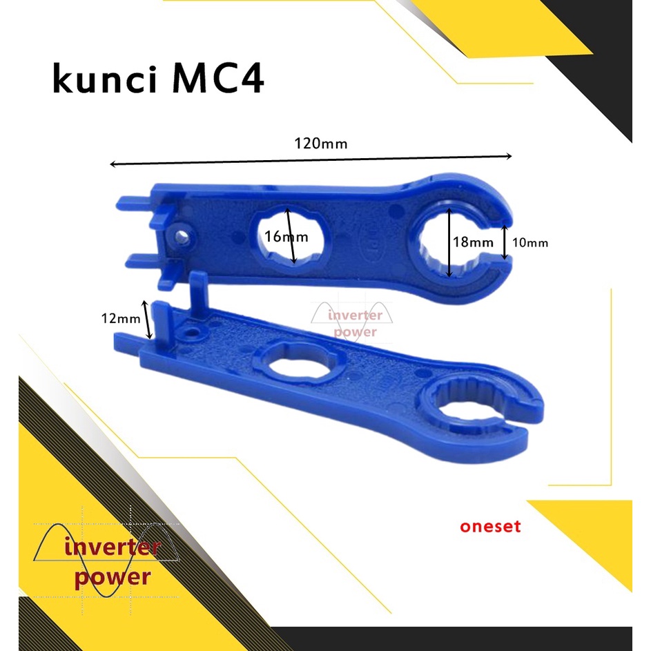 Kunci MC4 Konektor Solar Panel Surya Connector Wrench Spanner MC4