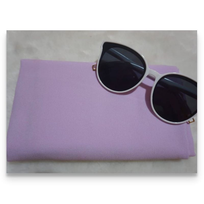 Pashmina Sabyan 175x75 cm Hijab Diamond Kerudung-175 Ungu Muda