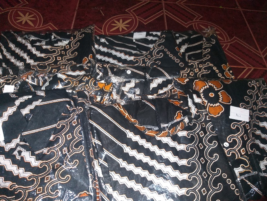 [new Arival] Wou Batik Couple Armina Ruffle Batik Couple Ori Ndoro Jowi Dnt Garansi Termurah - Bg074