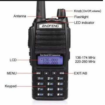 HandyTalky baofeng UV-82