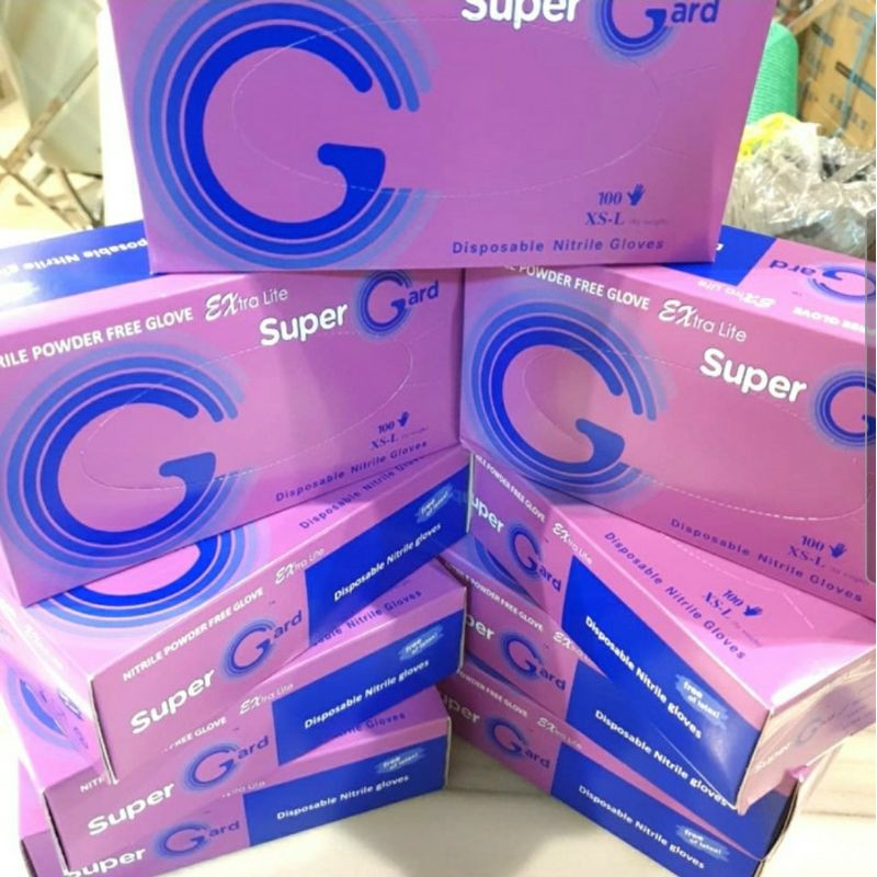 Supergard Glove Nitrile dan Latex