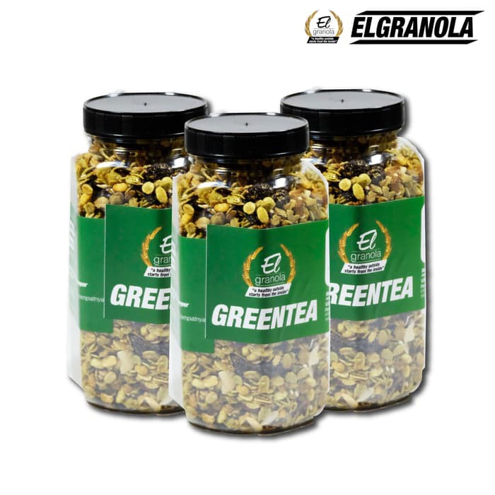 

El Granola Green Tea / Healthy Snack / Sereal