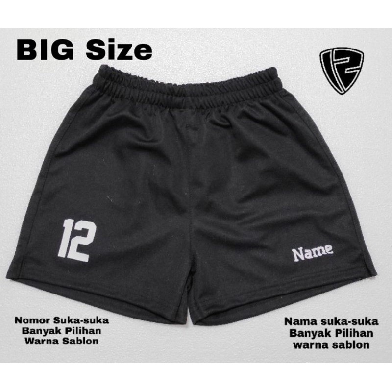 Celana Kolor Voli Voly Volly Volley Wanita Ukuran Big Jumbo Sablon