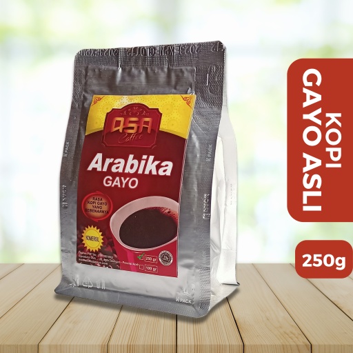 

Asa Coffee | Bubuk Kopi Arabika Komersil 250 Gram Medium Asli Aceh Gayo