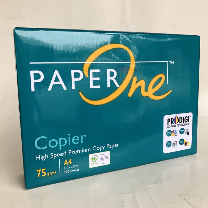 

Unik kertas HVS A4 Paper One 75gsm Limited
