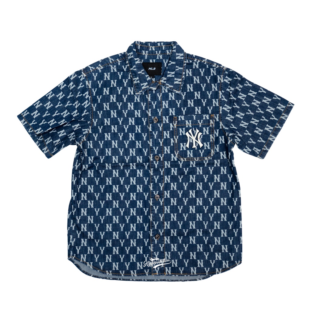MLB NY Monochrome Denim Jersey ORIGINAL