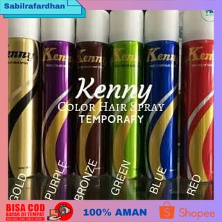 (COD PROMO) HAIR SPRAY PEWARNA RAMBUT SEMENTARA