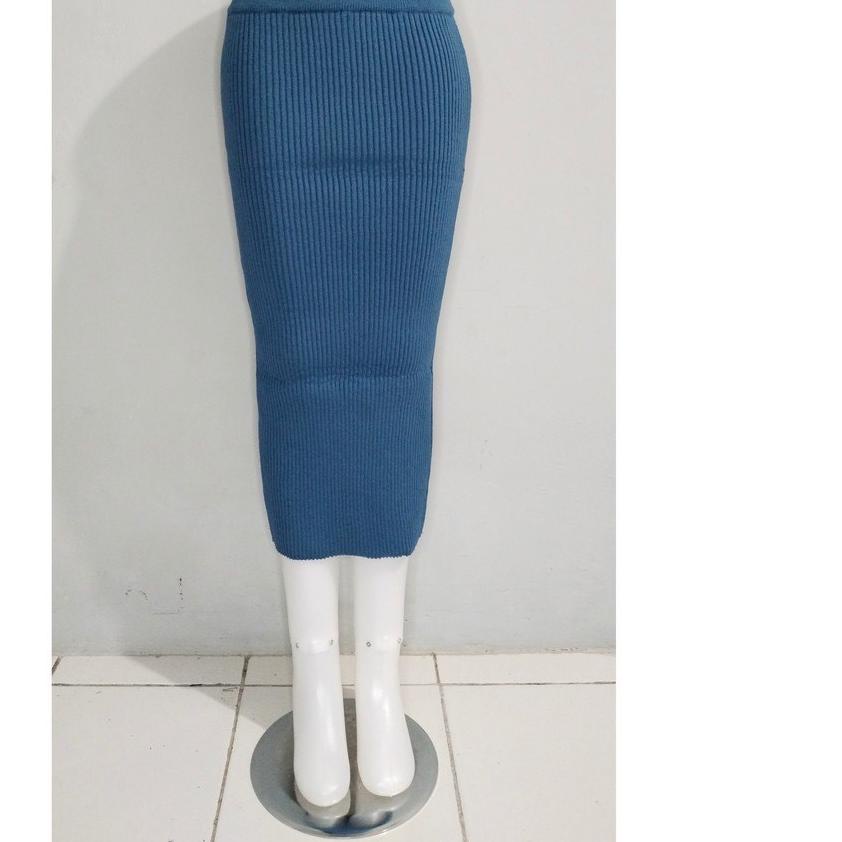 ✳ ROK SPAN RAJUT/ROK SPAN KNITTED/ROK PANJANG DAN ROK 7/8 PREMIUM ✷