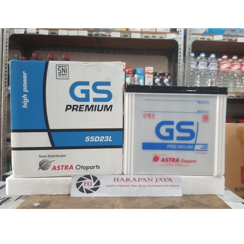 AKI MOBIL GS ASTRA PREMIUM 55D23L (60AH) BASAH