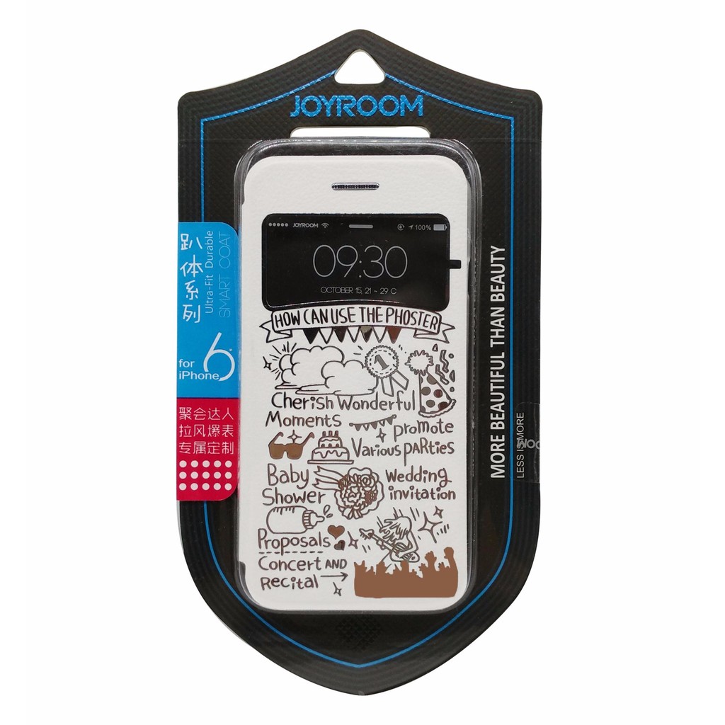 Flip Hard Case Iphone 6G 4,7&quot; JOYROOM Crowded