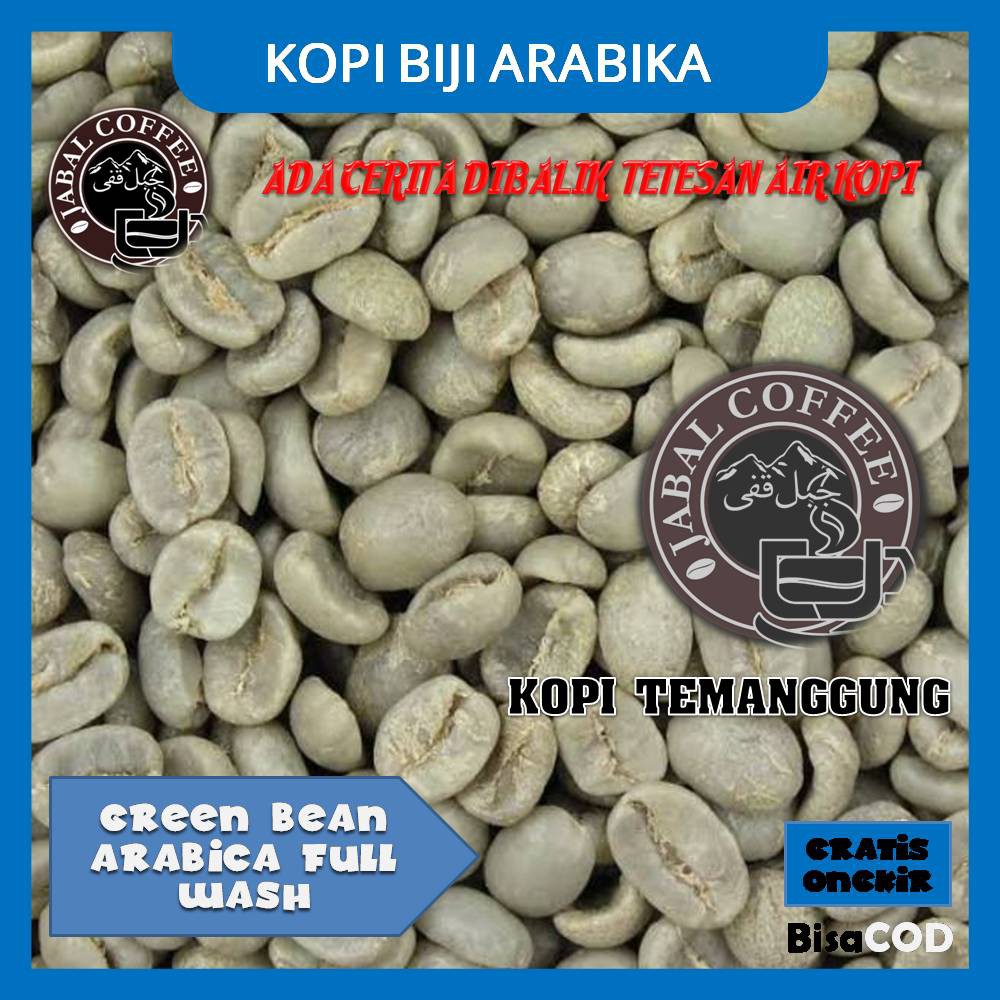 Kopi Biji Arabika Temanggung / Green Bean Arabica Full Wash