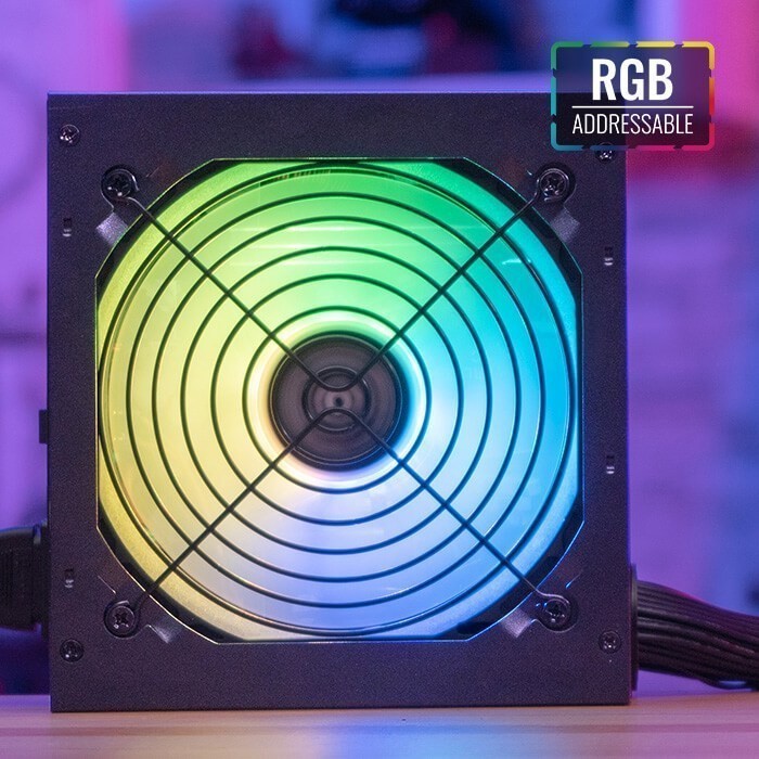 Aerocool RGB Power Supply KCAS 650G - 80+ GOLD ARGB