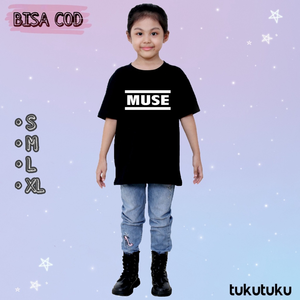 Kaos Anak Band Rock Muse