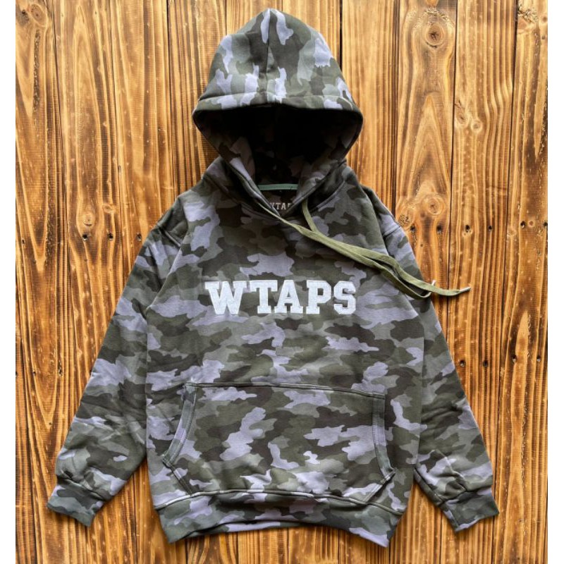 Wtaps on sale camo hoodie