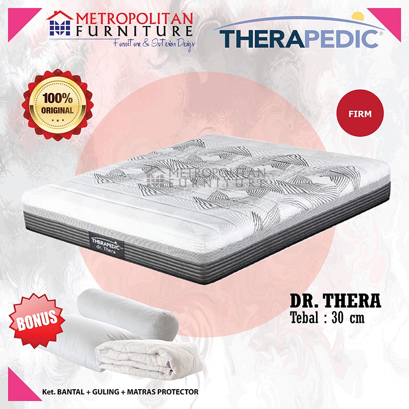 Kasur Springbed Therapedic Dr. Thera / Hanya Kasur Spring bed Matras Orthopedic Tulang Belakang