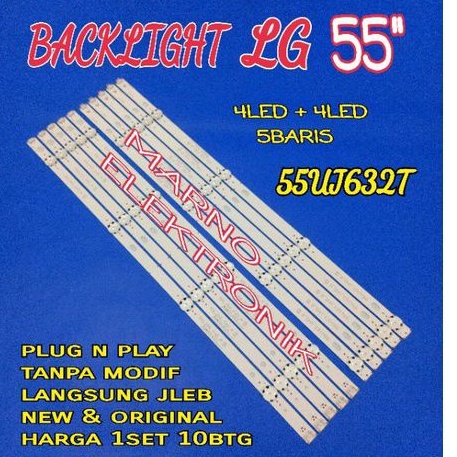 BL BACKLIGHT LED TV LG 55 INCH 55UJ632T LG 55IN 55UJ632 NEW 55UJ
