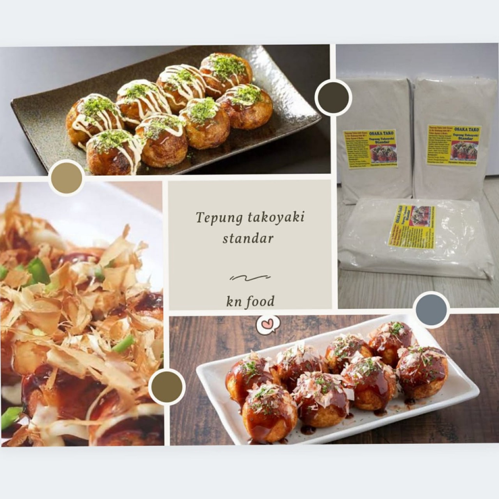

Tepung Takoyaki - 10 kg Tepung Takoyaki STANDAR Kirim GRAB GOJEK