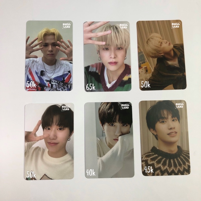 photocard asahi yedam ch1 fa blue green orange konsep selca ktoen