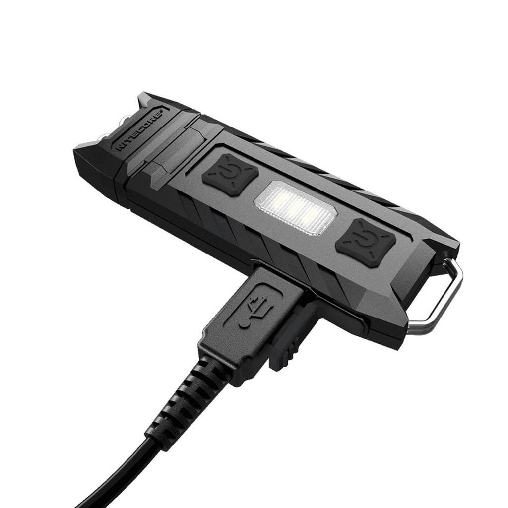 NITECORE THUMB DUAL COLOR LED USB RECHARGEABLE KEYCHAIN LIGHT 85 LUMENS