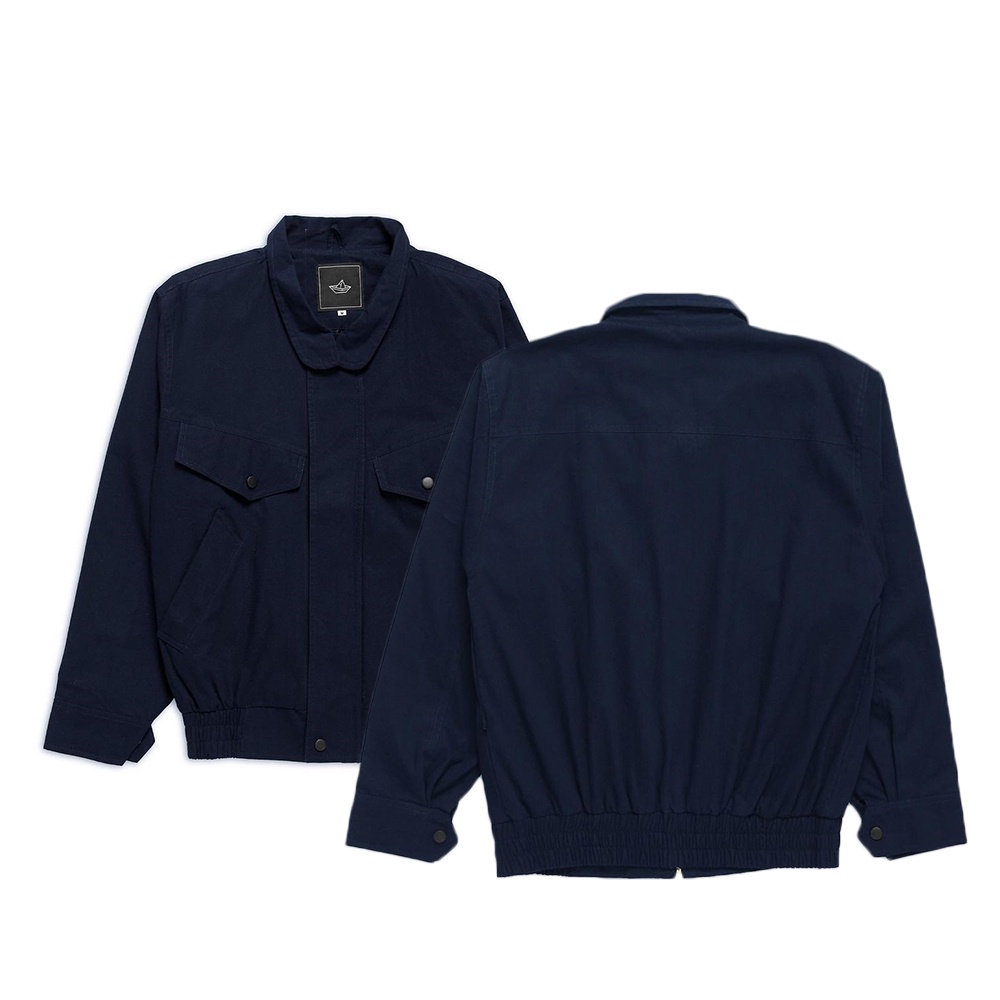 ETERNALWORKS SAINT NAVY  FLIGHT JACKET ETERNALWORKS - JAKET CANVAS - JAKET BOMBER