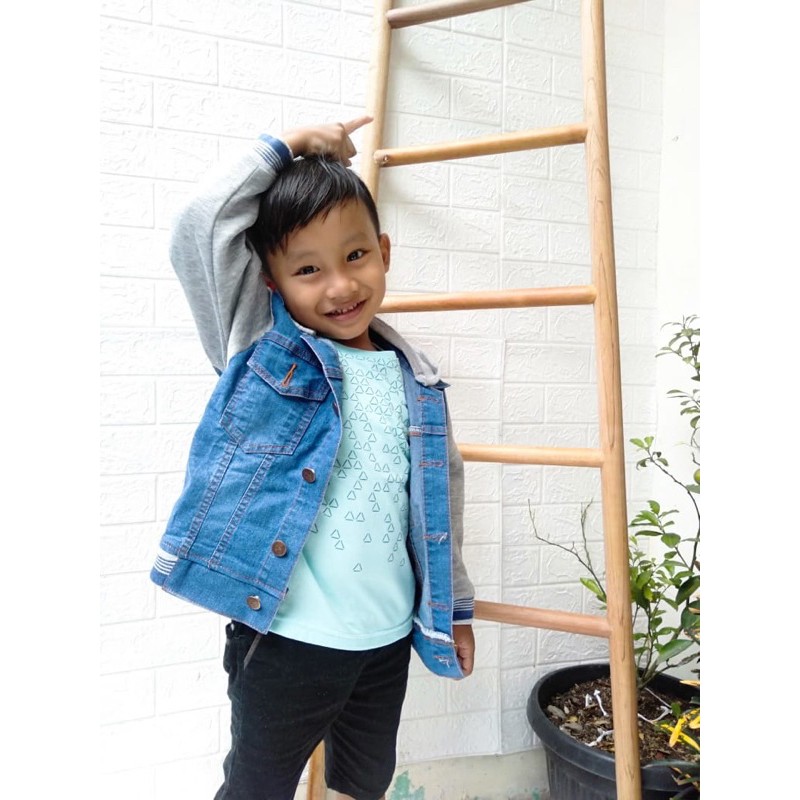 JAKET JEANS ANAK/ JAKET DENIM/ JAKET HOODIE