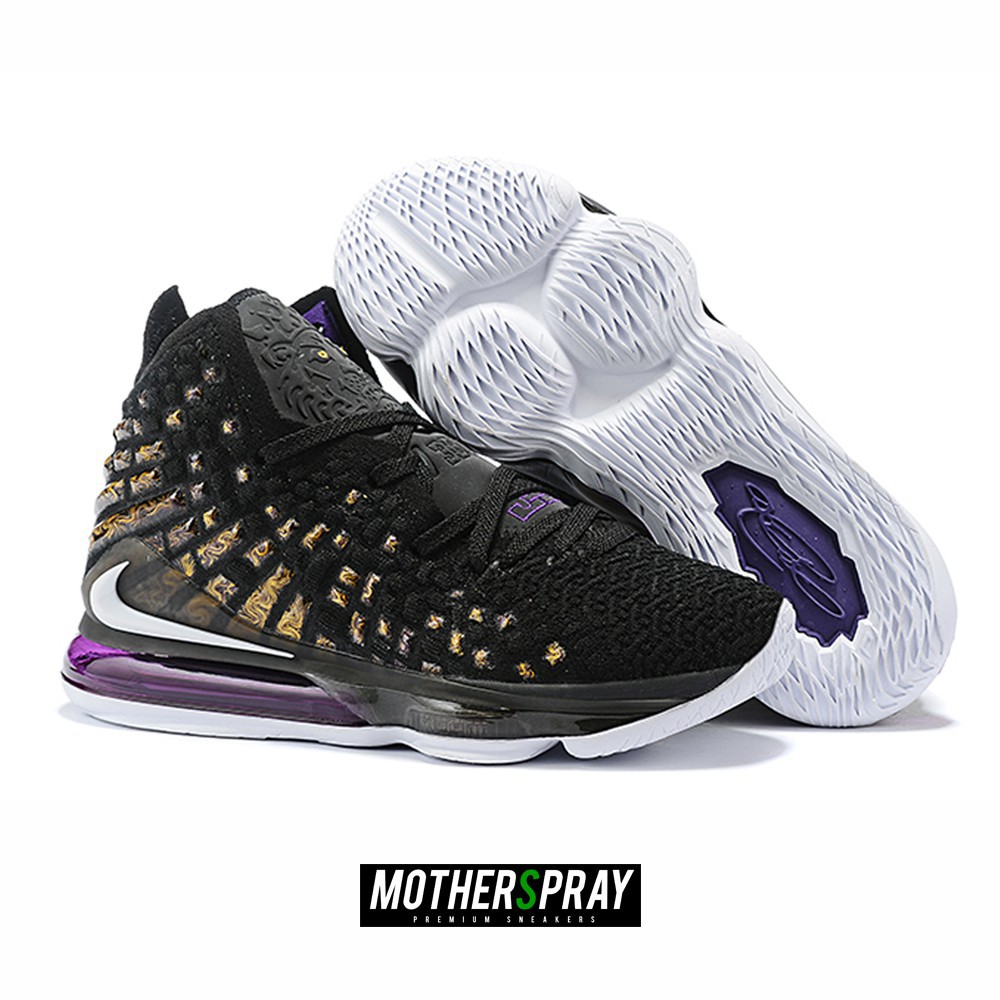 Nike LeBron 17 Lakers Premium Sepatu 