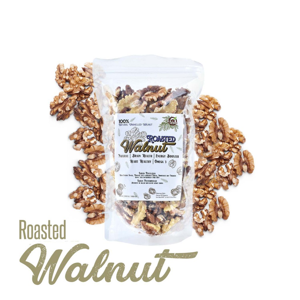 Roasted Walnut ( Walnut Panggang ) - 500 Gr