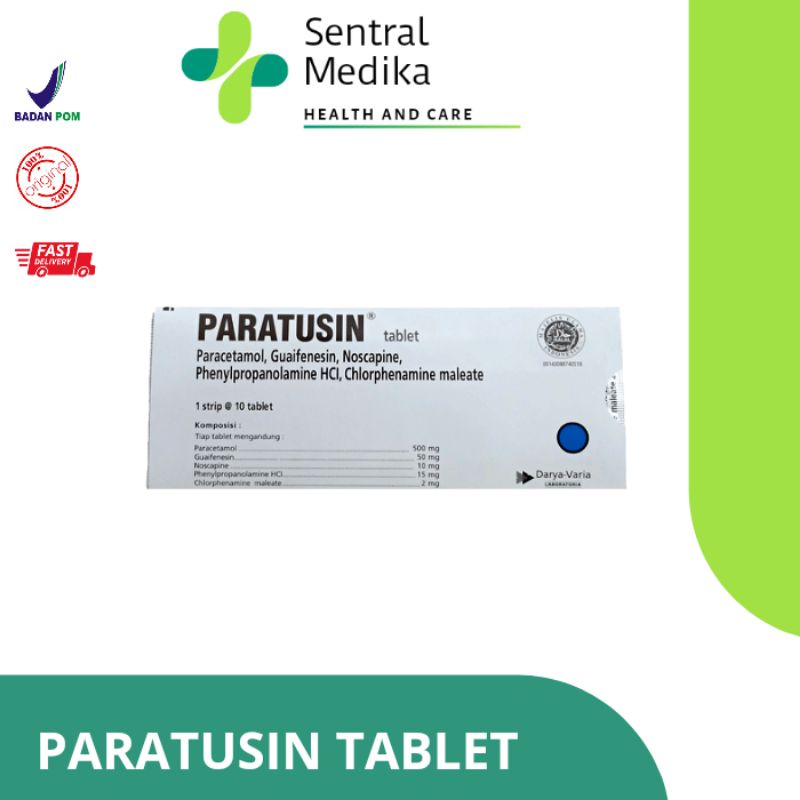 PARATUSIN TABLET_Obat Flu Batuk
