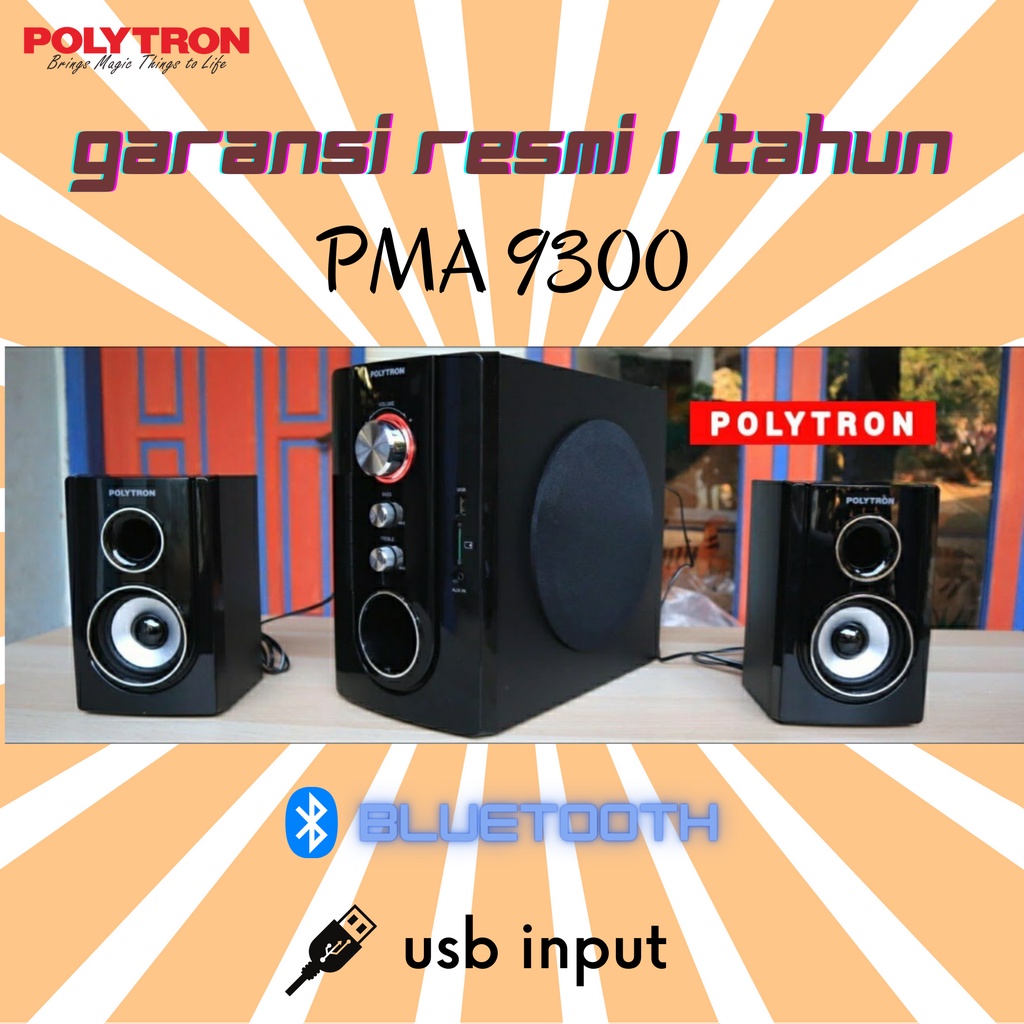 SPEAKER AKTIF POLYTRON PMA 9320