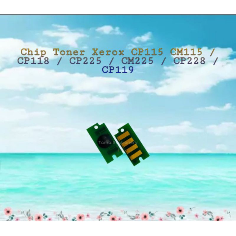 Chip Toner Xerox DocuPrint CP115 CP225 CM225 CP116 CP115w CP225w