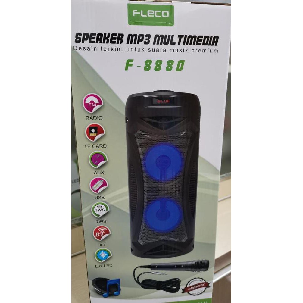 Speaker MP3 Multimedia FLECO F-8880/8879