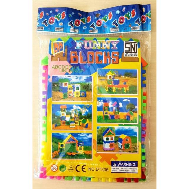 MAINAN EDUKASI FUNNY BLOCK RUMAH