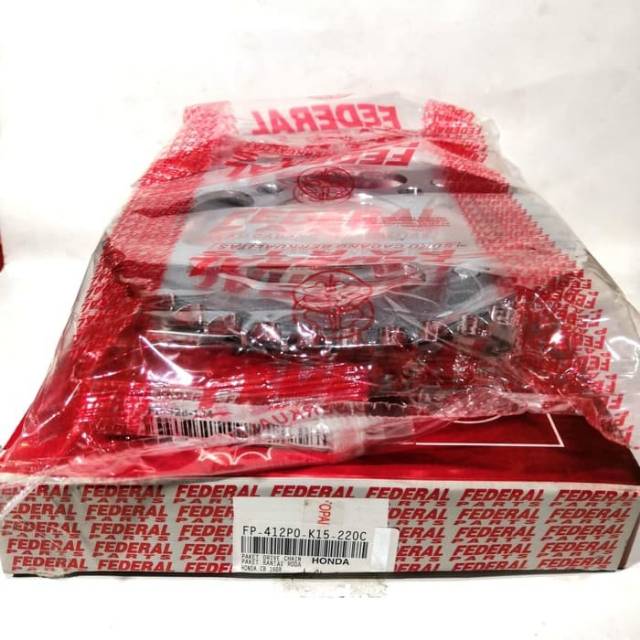 (K15) Paket Gear Gir set CB 150R paket rantai roda CB 150R federal astra