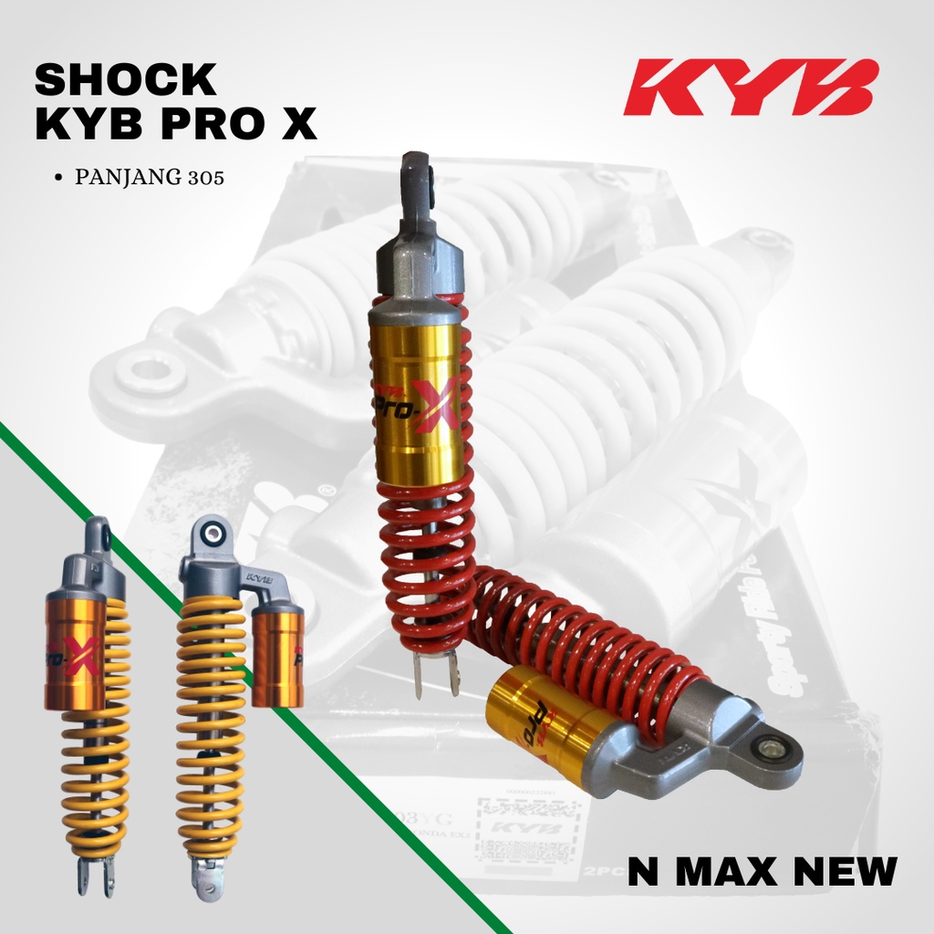 Shock breaker Shock KYB PRO X NMAX new 310mm tabung