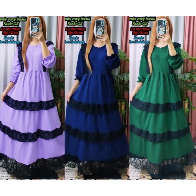 gamis voxy busui seri oz