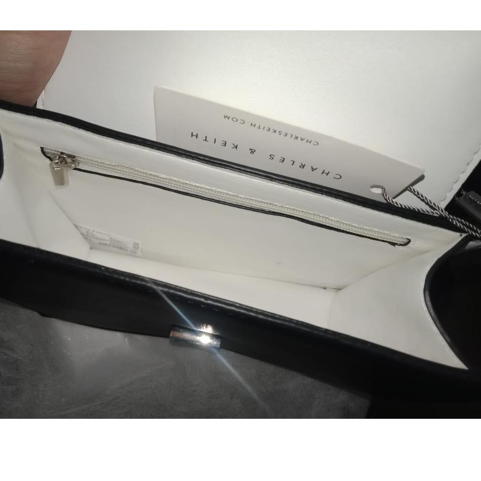 PROMO TAS WANITA Charles&Keith TAS SELEMPANG Nyilon TEASE STRAP TAS IMPOR