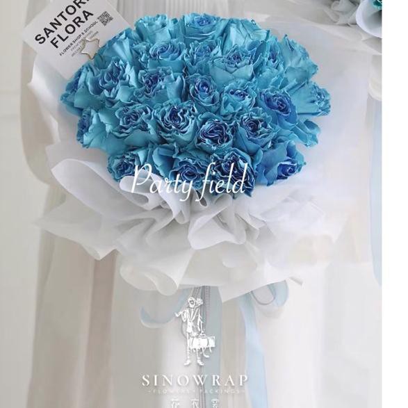 

[1PAK/20PCS] MTZ kertas bunga / flower wrapping paper