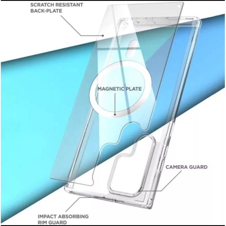 Samsung S22 S22 Plus S22 Ultra clear case magsafe magnetic