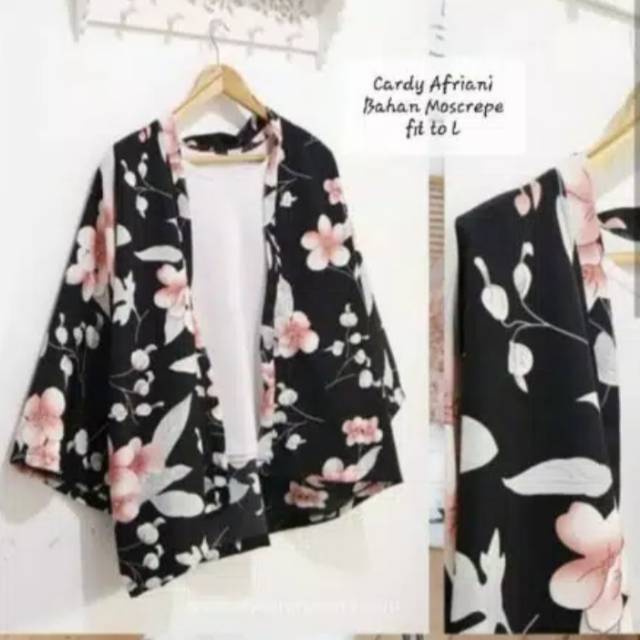 CARDIGAN MOTIF BUNGA