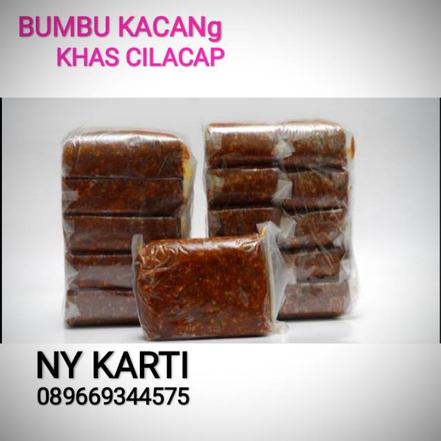 

Sambal kacang Super gurih / Bumbu pecel Khas CILACAP "NY KARTI