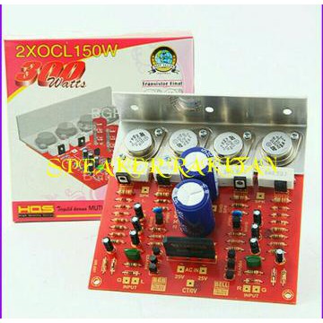 KUALITAS Kit power amplifier OCL 300Watt