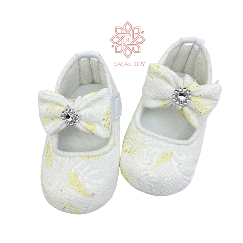 SEPATU BAYI BABY PREWALKER PITA ANAK PEREMPUAN 0-12 BULAN FP23