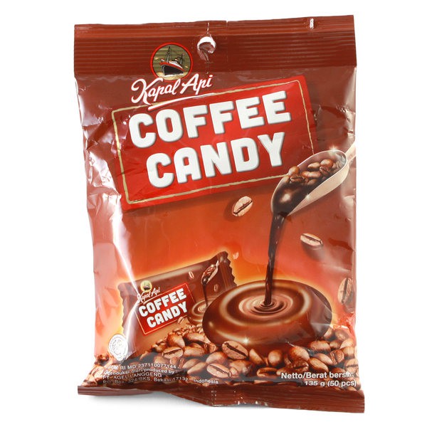 

KAPAL API Coffee Candy 135g - KapalApi Permen Kopi 50p