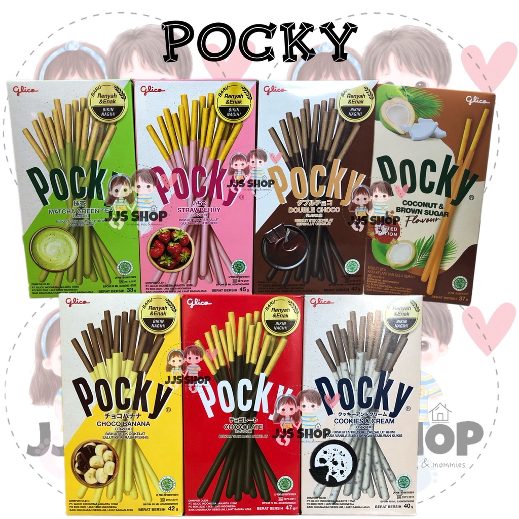 GLICO POCKY BISKUIT STIK ALL VARIANT