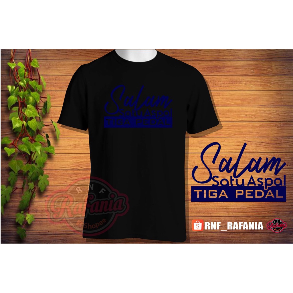 Kaos Salam Satu Aspal Tiga Pedal Kaos driver Kaos sopir kaos truk driver muda